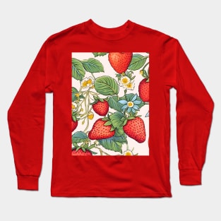 Verry Berry Pattern Long Sleeve T-Shirt